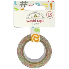 Washi Tape / Fita Adesiva Decorada Símbolos - Doodlebug