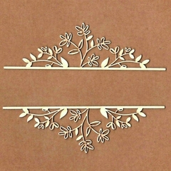 Chipboard Borda Primavera