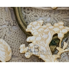 Chipboard Conjunto 5 Flores - AB Studio - comprar online