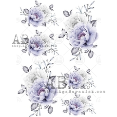 PAPEL DE ARROZ A4 Shabby - AB Studio