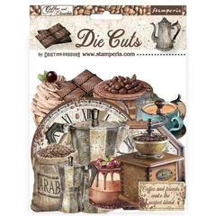 Die cuts assorted - Coffee and Chocolate