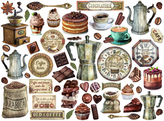 Die cuts assorted - Coffee and Chocolate - comprar online
