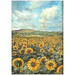 PAPEL DE ARROZ A4 Sunflower Art Paisagem