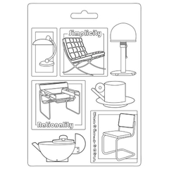 Mini Molde A5 Bauhaus Cadeiras