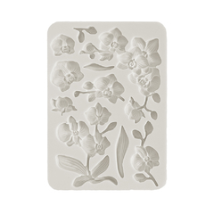 Molde Silicone A5 (15x21cm) Orchids and Cats orquideas