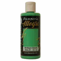 Tinta Allegro 60 ml Briliant Green (Verde Brilhante) - KAL31