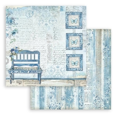 Papel 30.5x30.5cm (12"x12") Blue Land bench