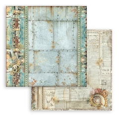Papel 30.5x30.5cm (12"x12") Songs of the Sea mechanism border