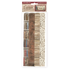 Pacote 4 tecidos de 30x30cm - Vintage Library