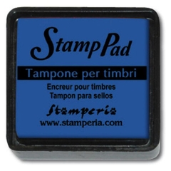 Mini Carimbeira Azul - Stamperia - comprar online