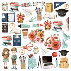 Bloco 30,5x30,5 cm Mintay Paper - School Days - comprar online