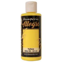 Tinta Allegro 60 ml Yellow (amarelo)