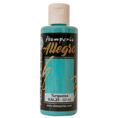 Tinta Allegro 60 ml Azul Turquesa (Turquoise) - KAL25