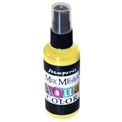 Tinta Spray AquaColor Amarelo 60ml