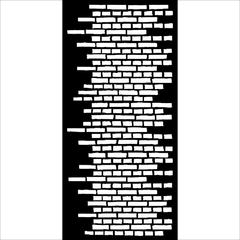 Stencil Espesso 12X25 cm - Lady Vagabond Lifestyle Brick Wall - comprar online