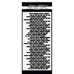 Stencil Espesso 12X25 cm - Lady Vagabond Lifestyle Brick Wall