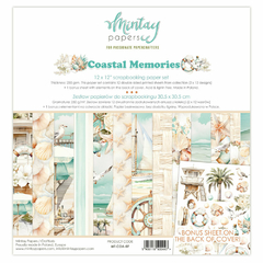Bloco 30,5x30,5 cm COASTAL MEMORIES - Mintay
