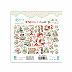 Die Cuts Merry and Joy Mintay - comprar online