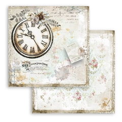 Papel 30.5x30.5cm (12"x12") Romantic Journal clock