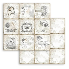 Papel 30.5x30.5cm (12"x12") Romantic journal cards