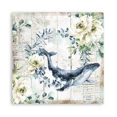 Papel 30.5x30.5cm (12"x12") Romantic Sea Dream whale - buy online