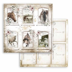 Papel 30.5x30.5cm (12"x12")Romantic Horses Cards