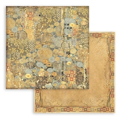 Pre-sale Bloco 10 Papéis 30.5x30.5cm (12"x12") + bônus - Seleção Backgrounds Klimt on internet