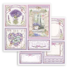 Bloco 10 Papéis 30.5x30.5cm (12"x12") + bônus - Provence - Mon Papier Crafts