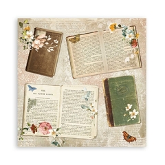 Bloco 10 Papéis 20,3x20,2cm (8"x8") + bônus - Garden of Promises - Mon Papier Crafts