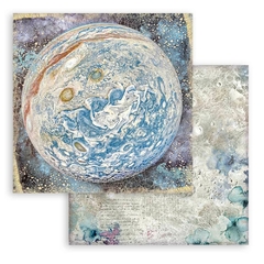 Imagem do Bloco 10 Papéis 30.5x30.5cm + bônus Seleção Backgrounds Cosmos Infinity