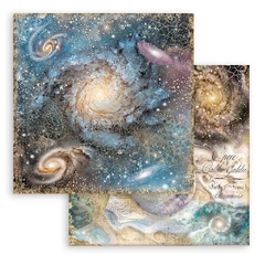 Bloco 10 Papéis 20.3x20,3cm (8"x8") + bônus - Seleção Backgrounds Cosmos Infinity na internet