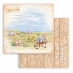 Bloco 10 Papéis 30.5x30.5cm + bônus - Create Happiness Welcome Home - Mon Papier Crafts
