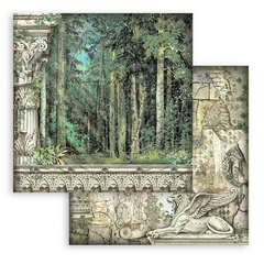 Imagem do Bloco 10 Papéis 30.5x30.5cm + bônus - Magic Forest