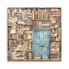 Bloco 10 Papéis 30.5x30.5cm + bônus - Vintage Library - loja online