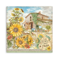 Bloco 10 Papéis 30,5x30,5 (12"x12") + bônus - Sunflower Art - comprar online