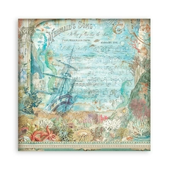 Bloco 10 Papéis 30.5x30.5cm (12"x12") + bônus - Songs of the Sea - comprar online