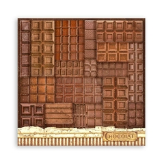 Bloco 10 Papéis 20.3x20,3cm (8"x8") + bônus - Coffee and Chocolate - loja online
