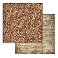 Imagem do Bloco 10 Papéis 30.5x30.5cm (12"x12") + bônus - Seleção Backgrounds - Coffee and Chocolate