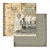 Bloco 10 Papéis 30.5x30.5cm (12"x12") + bônus - Voyages Fantastiques - Mon Papier Crafts