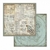 Bloco 10 Papéis 30.5x30.5cm (12"x12") + bônus - Voyages Fantastiques - comprar online