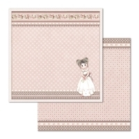 Bloco 10 Papéis 30,5x30,5 (12"x12") + bônus - Little Girl - comprar online