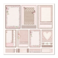 Bloco 10 Papéis 30,5x30,5 (12"x12") + bônus - Little Girl - Mon Papier Crafts