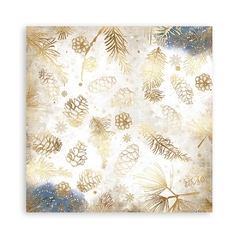 Bloco 10 Papéis 30.5x50.5cm (12"x12") + bônus - Romantic Christmas - comprar online