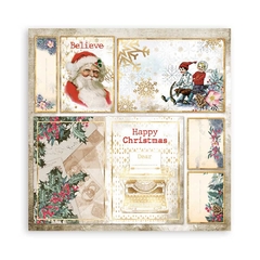 Imagen de Bloco 10 Papéis 30.5x50.5cm (12"x12") + bônus - Romantic Christmas