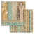 Bloco 10 Papéis 30.5x30.5cm (12"x12") + bônus - Klimt