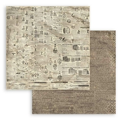 Bloco 10 Papéis 20.3x20.3 (8"x8") + bônus Seleção Backgrounds - Brocante Antiques - online store