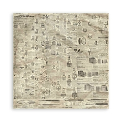 Imagen de Bloco 10 Papéis 20.3x20.3 (8"x8") + bônus Seleção Backgrounds - Brocante Antiques