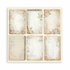 Bloco 10 Papéis 20,3x20,2cm Create Happiness Secret Diary - comprar online
