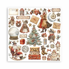 Bloco 10 Papéis 20.3x20.3 (8"x8") + bônus - Gear up for Christma na internet