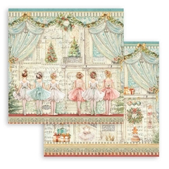 Pre-venda Bloco 10 Papéis 20.3x20.3 (8"x8") + bônus - Quebra-Nozes (The Nutcracker) - comprar online